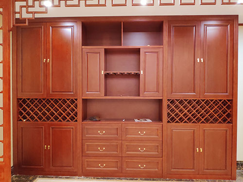 固原中式家居装修之中式酒柜装修效果图